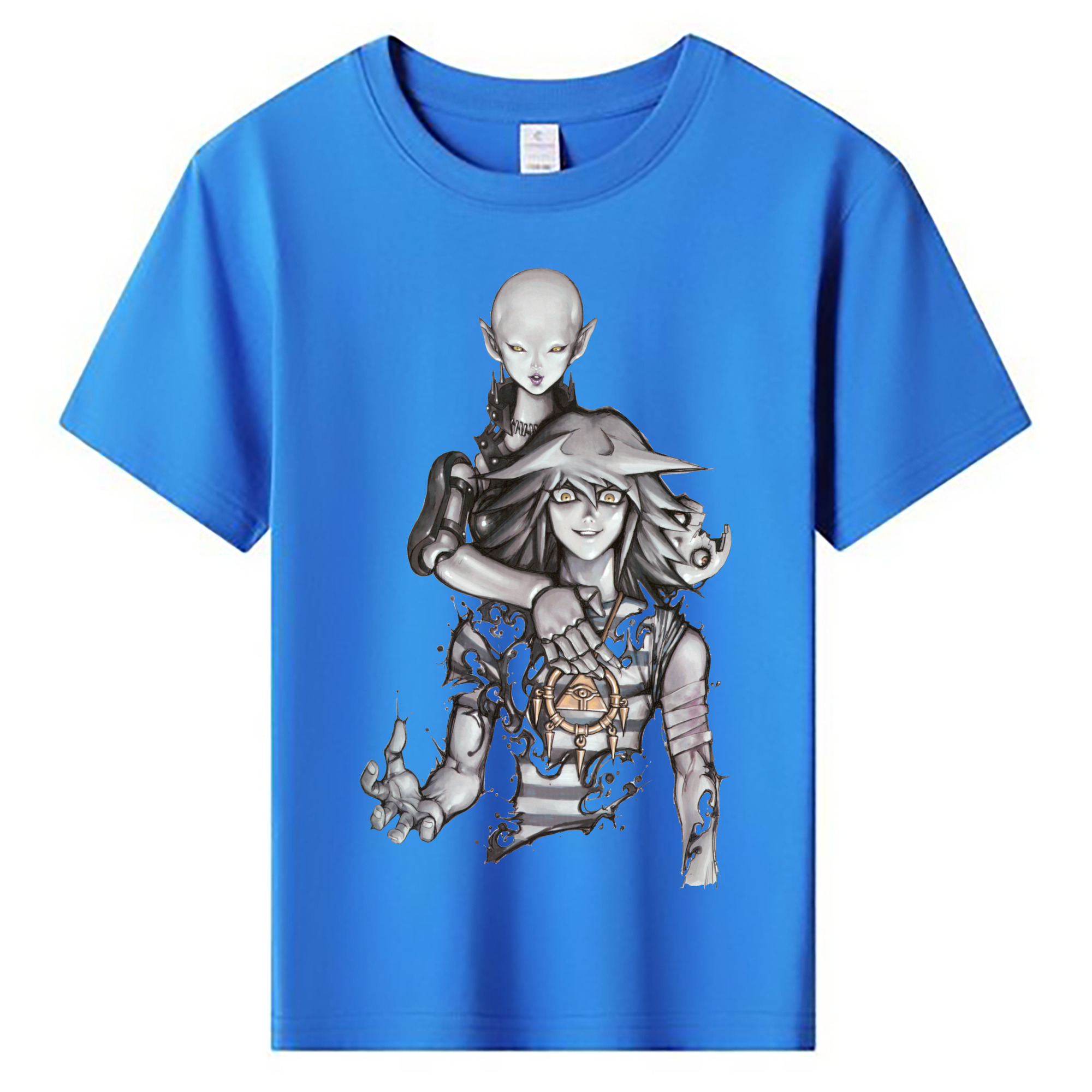 （画像用） 遊☆戯☆王 Yu-Gi-Oh! 綿100％キッズTシャツ（フロントプリント）